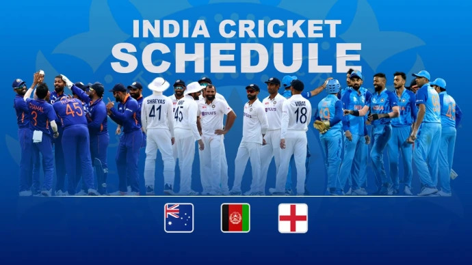 India Host Australia, Afghanistan and England in 2023-24